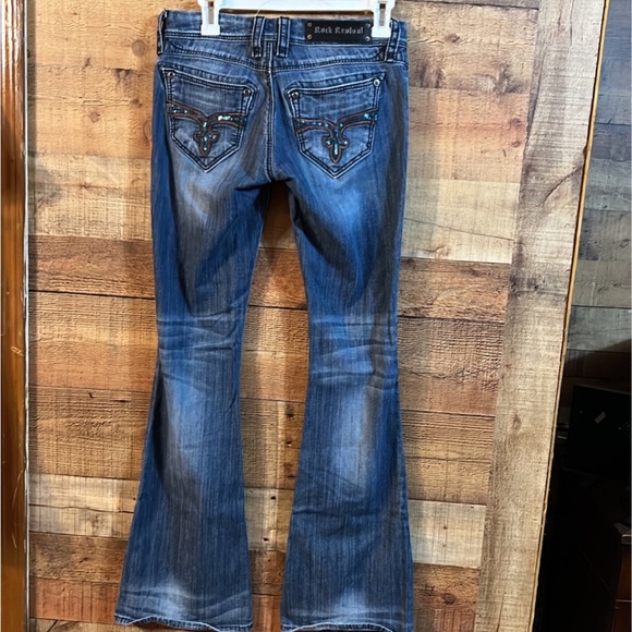 ♥️Host Pick♥️Rock Revival Charlotte flare jeans - Picture 2 of 4